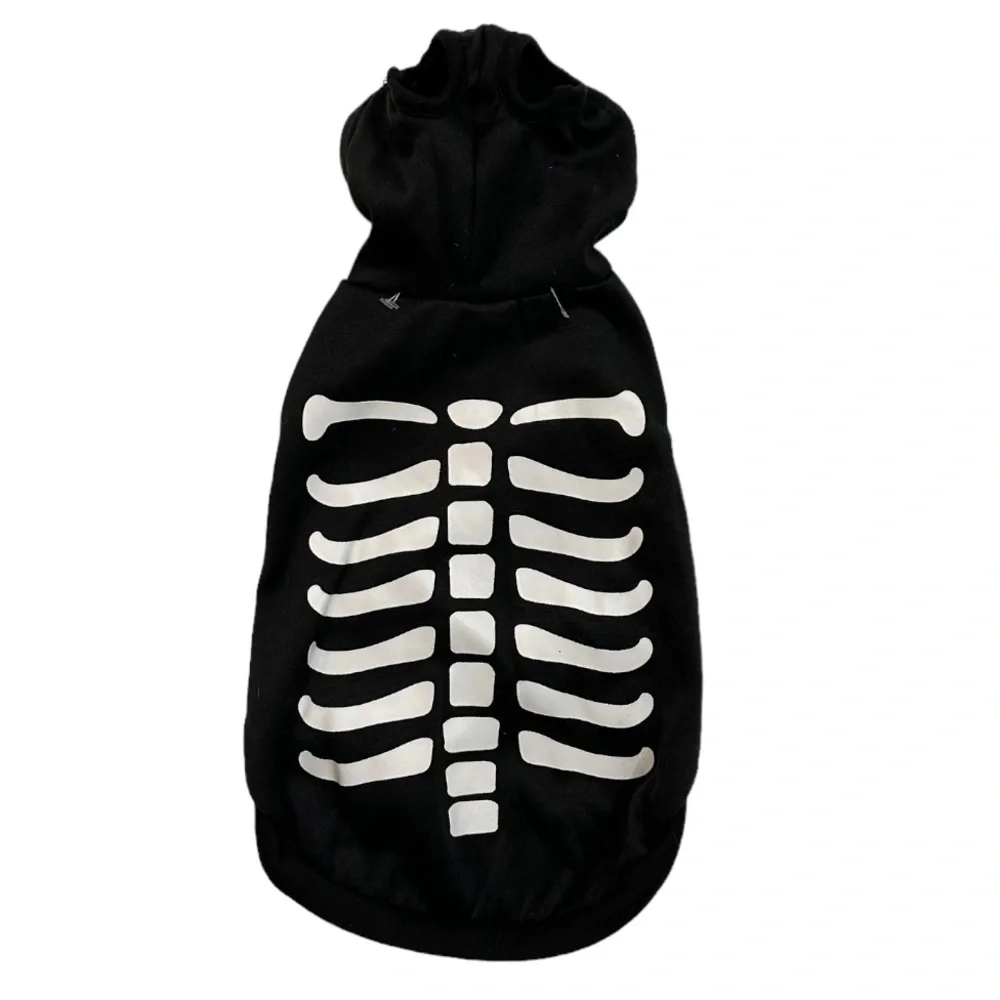 Skeleton Dog Sweatshirt. NWOT